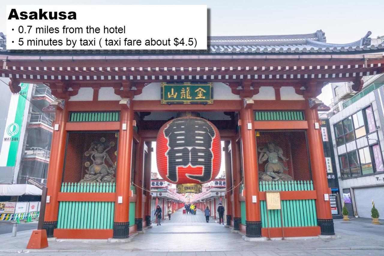 Hotel Monday Asakusa Tokió Kültér fotó